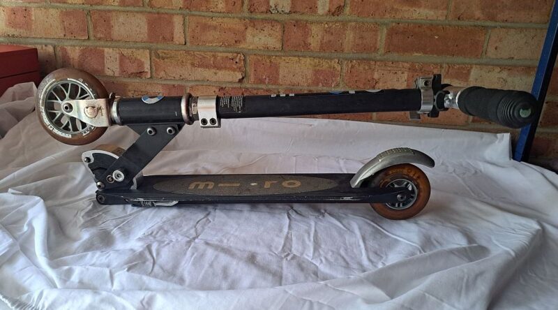 Micro scooter foldable black