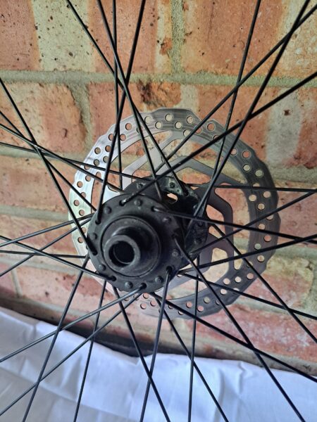 Whyte R7 bicycle wheel 700c disc black