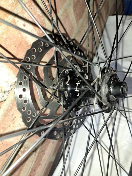 Whyte R7 bicycle wheel 700c disc black