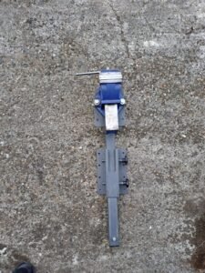 Bott van rack and bench vise