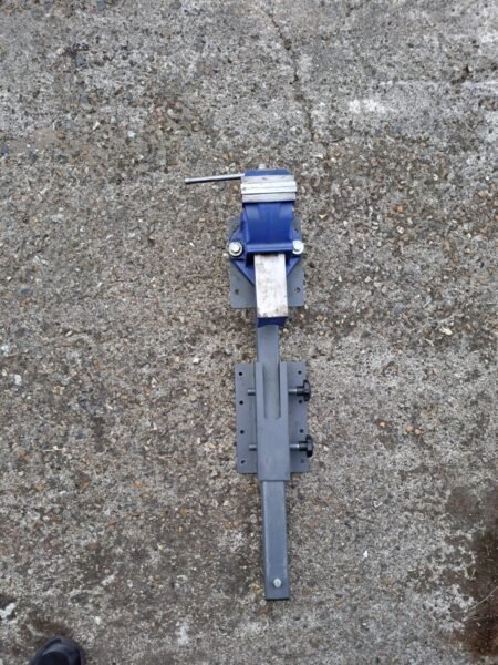 Bott van rack and bench vise